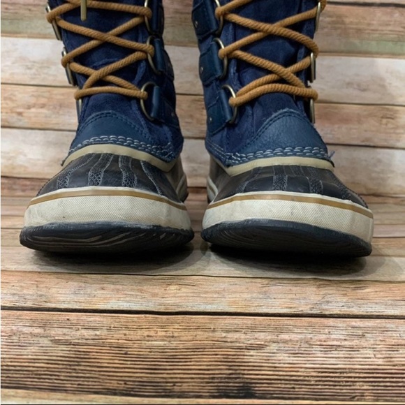 Sorel Joan of Arctic Blue Navy Waterproof Boot - Picture 9 of 11